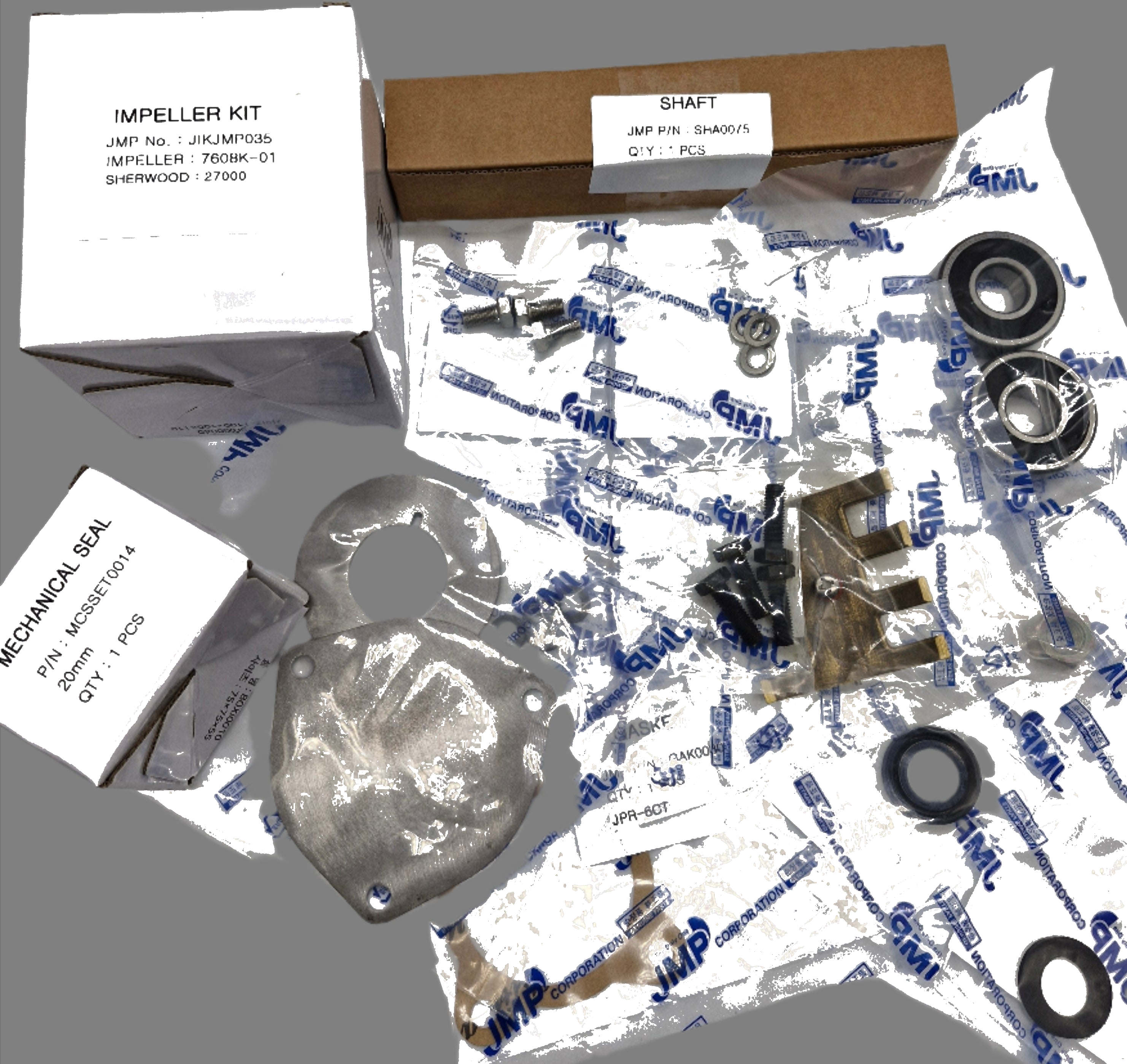Service Kit (Major)JSK0067 for Seawater Pump JMP JPR-S7627, JPR-S7630