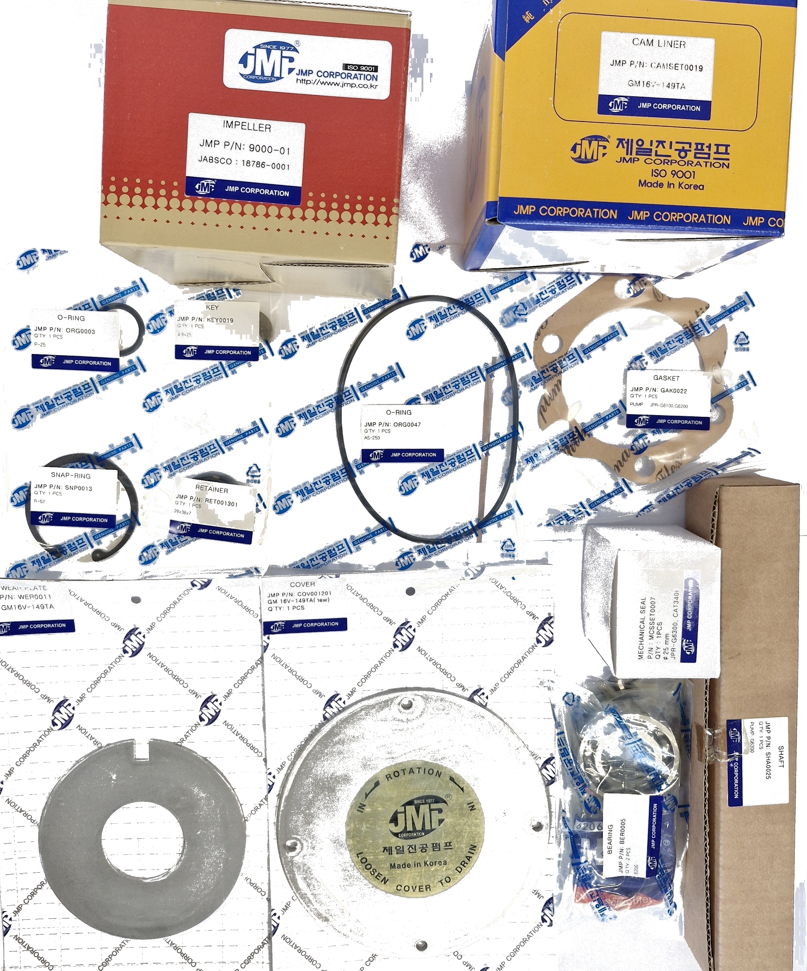 Service Kit (Major) Seawater Pump JMP JPR-G6400  JSK0027