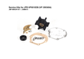 Minor Service Kit JSM0073 for Volvo Penta D1/D2 Seawater Pump 3593655 JMP JSM0073