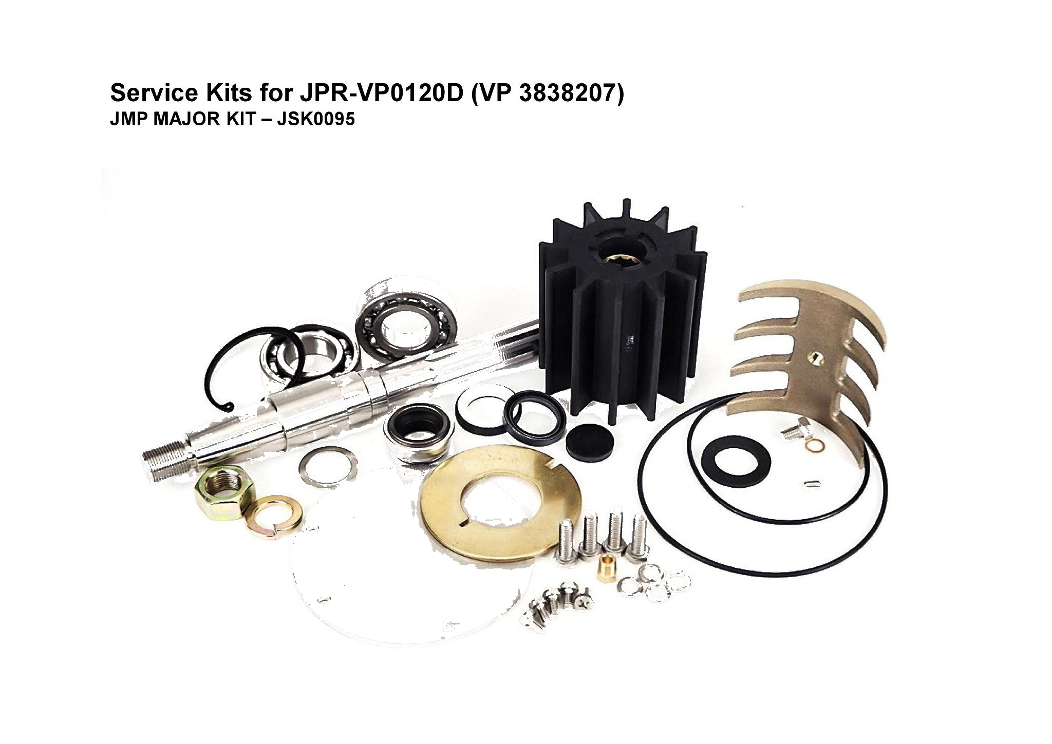 Pump Kit (Major) Volvo Penta D12C/D (JPR-VP0120D VP 3838207) JSK0095