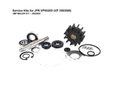 JMP-JSK0093 MAJOR KIT FOR JMP PUMP JPR-VP0020DB-3583089 Fits Volvo Penta Engines: D2-55 A-F, D2-75 A,B,C,F)