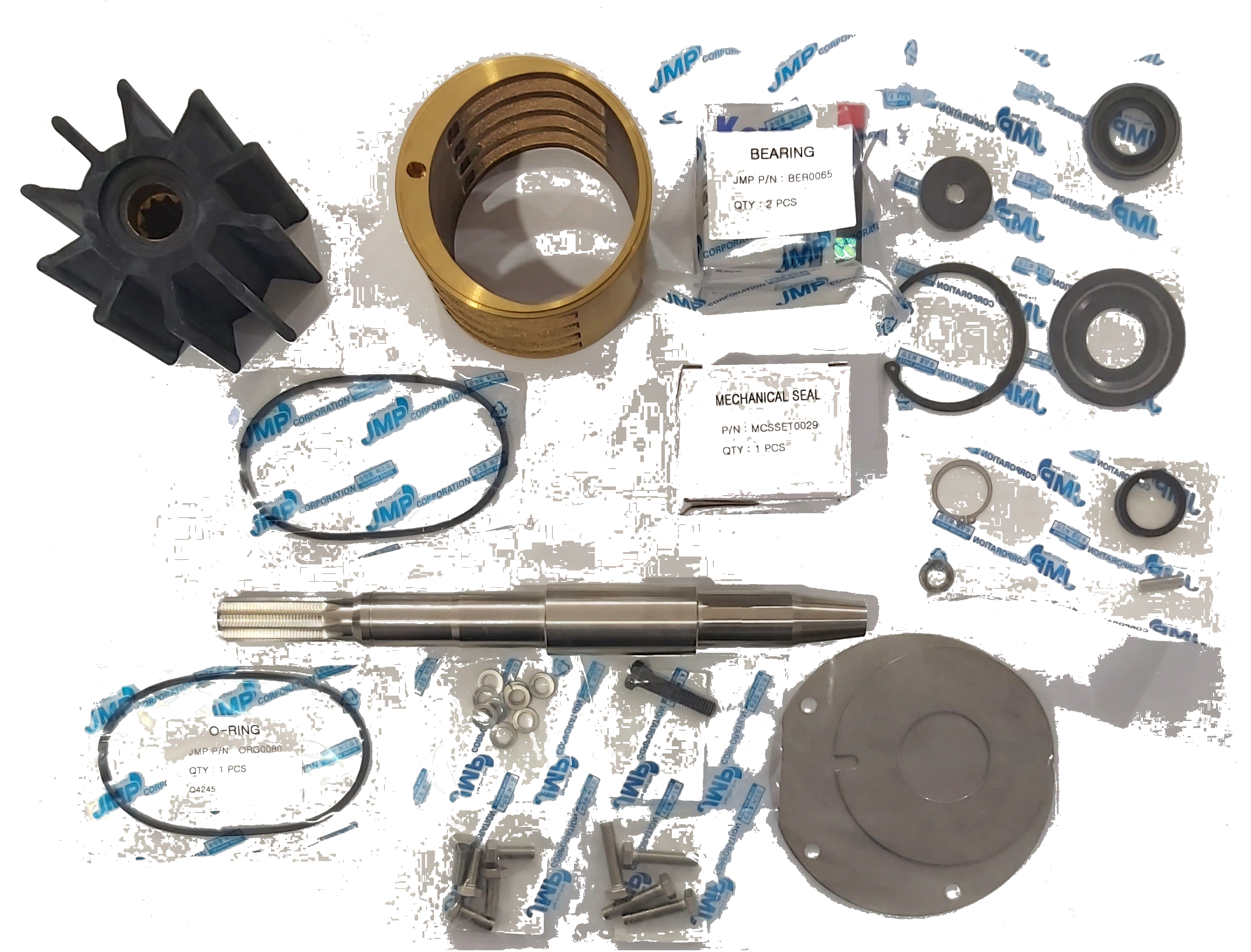 Sherwood G3001X / Cat C32 Seawater Pump Major Rebuild Kit Replacement JSK0140