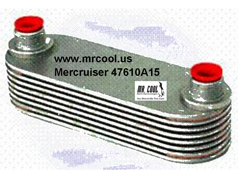 Mercruiser 47610A15 Transmission / Gear Cooler Replacement