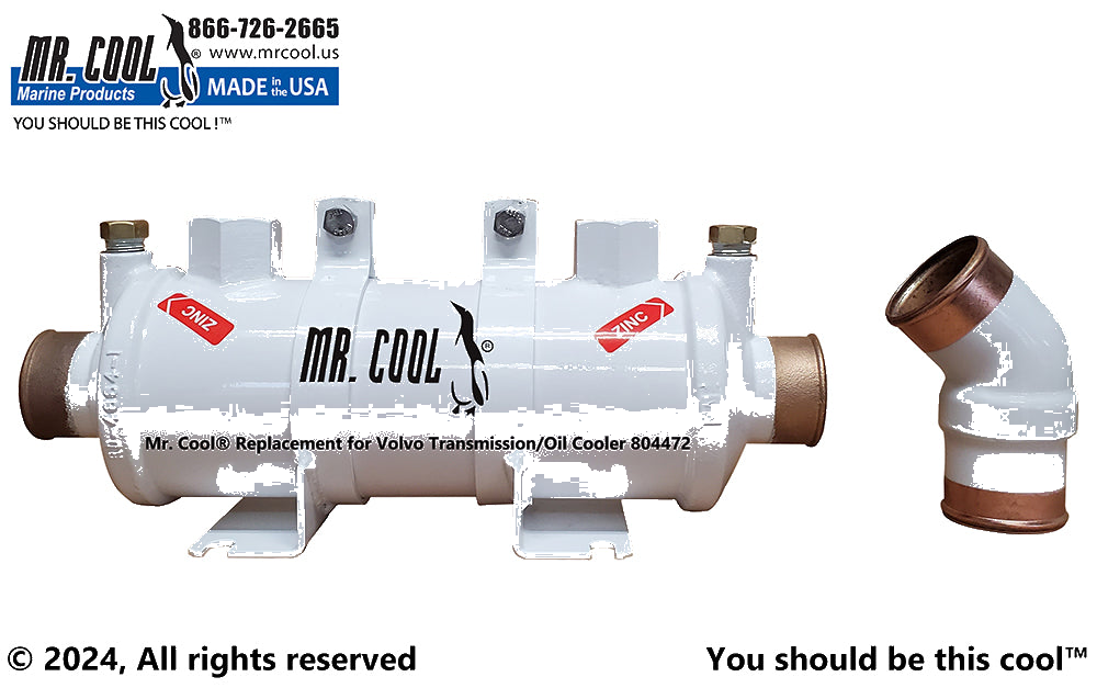 MG 507 Twin Disc / Borg Warner on Volvo Transmission/Oil Cooler 3832397 Replacement