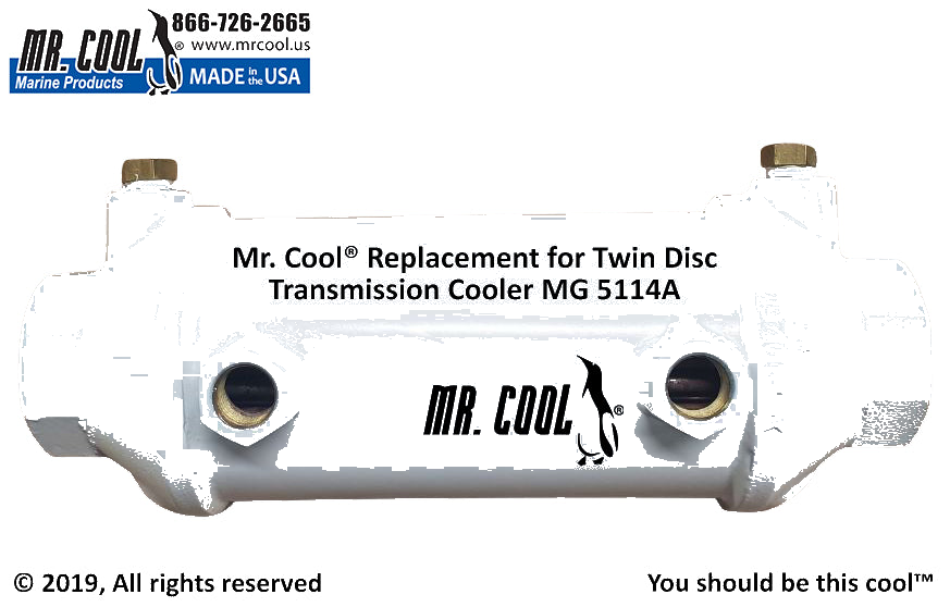 5114A Twin Disc Transmission Cooler Replacement