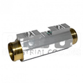 Oil Cooler 2.25"x 4.5" CuNI Core, Brass Ends (MOTA)