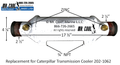 202-1062 Caterpillar Transmission Cooler