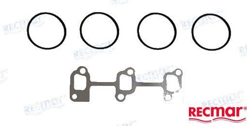 Yanmar 3YM Series Heat exchanger / cooler service gasket kit 3YMWC