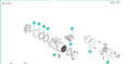 Yanmar 6LY Oil cooler Gasket Kit ( REC 6LYOC)