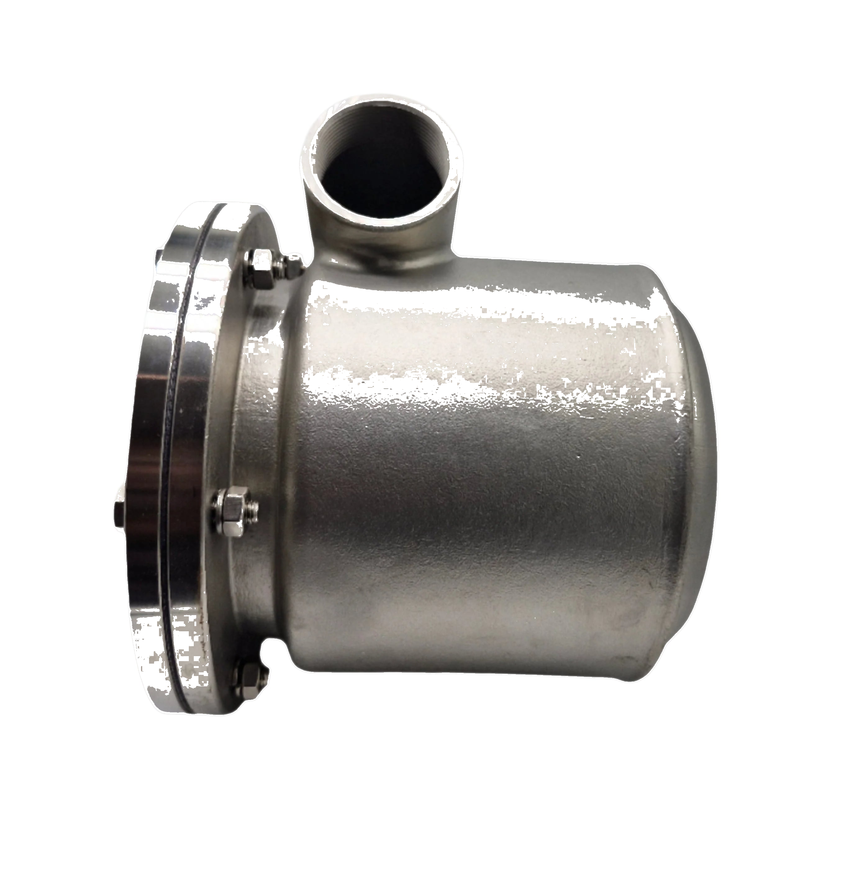 6"x 8" Cast 316 Stainless Steel Exhaust Mixing Elbow Kit