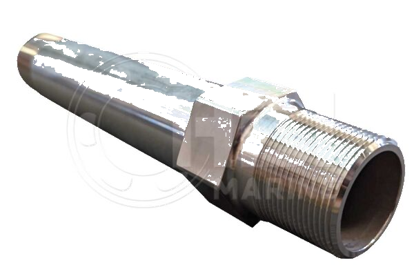 Exhaust Riser Extension 12" - Cast 316 (HDI GMR 12)