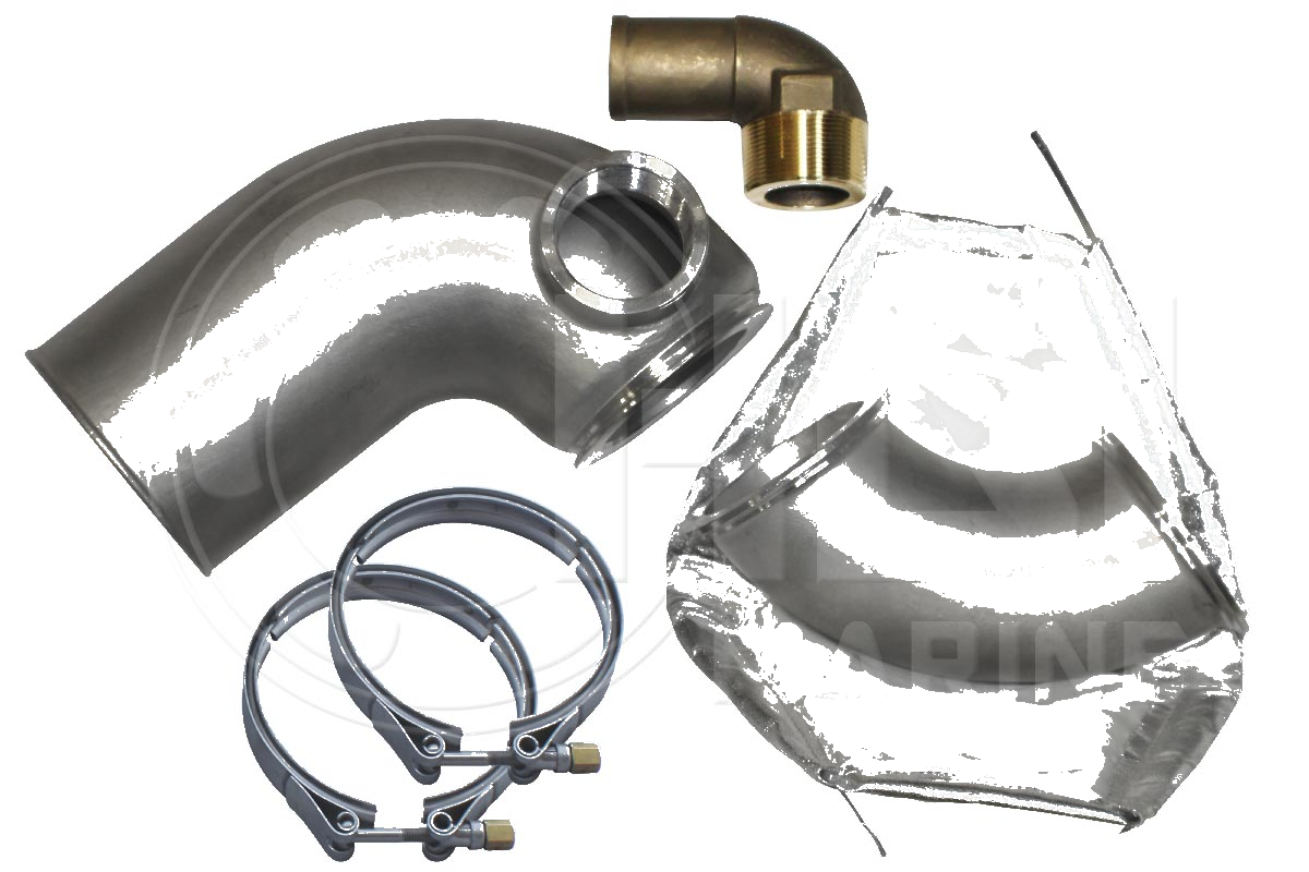 Volvo Penta 3830988 5" Wet Exhaust Elbow Kit - HDI HOT7 KIT