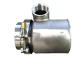 2"x 3" Cast 316 Stainless Steel Exhaust Mixing Elbow Kit