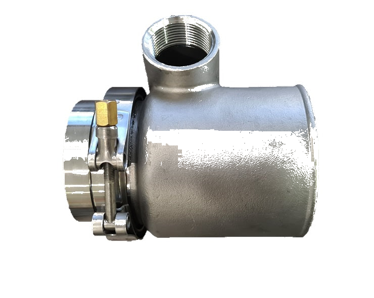 2"x 3" Cast 316 Stainless Steel Exhaust Mixing Elbow Kit