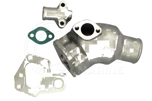 Volvo Penta 3589544 ( SS to 21424345) / 861574 Stainless Steel Mixing Elbow Kit Replacement-HDI V55 C-F