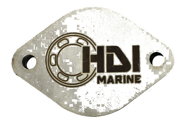 Volvo Penta D4 D6 Exhaust Elbow Cover Plate 3584006 Replacement HDI D46