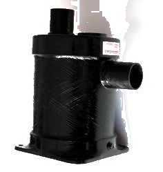 Westerbeke 032550 Water Lock Exhaust Muffler - 2" Small
