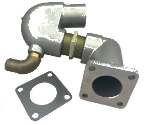 JHKIT90 Exhaust Kit, Stainless Steel, Yanmar JH, 129198-13500 / 129470-13541 / 129170-13000