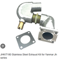 JHKIT180 Exhaust Kit, Stainless Steel, Yanmar Jh series,  129198-13500 and 129170-13000