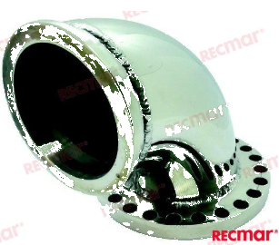 Perkins T6.354 .4AM Exhaust Elbow, short SED3092200