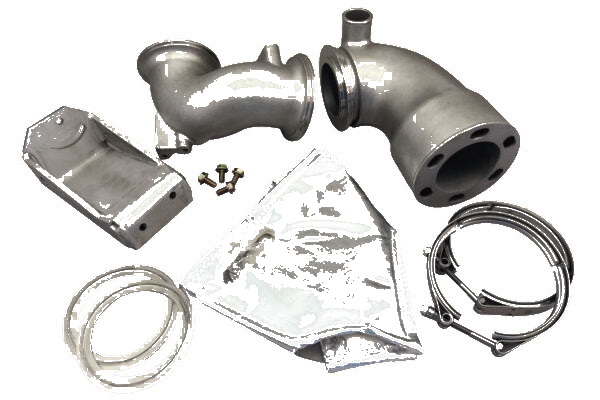 Yanmar 6LY 6LYA Stainless Steel Exhaust Elbow Kit Replacement HOT3KIT