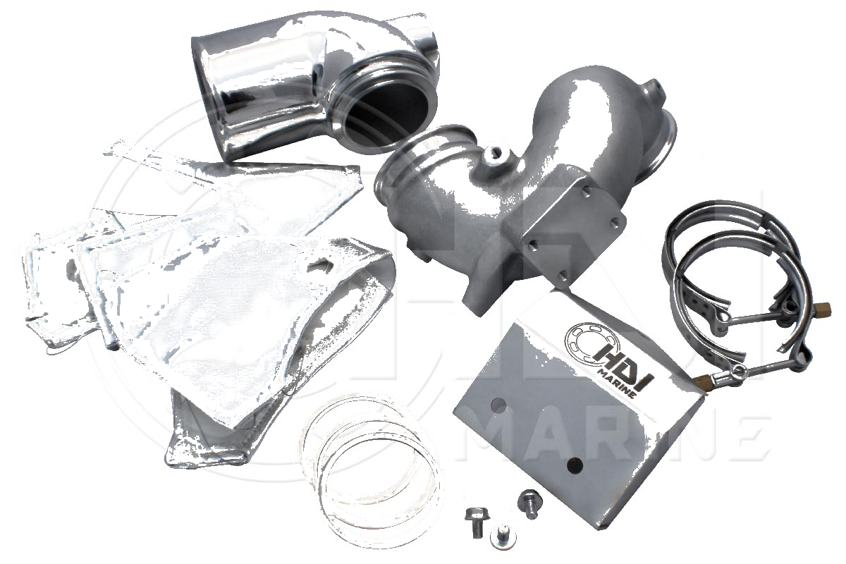 Exhaust Mixer/ Dry elbow  Kit Fits 4LHA “Z” Series Engines ( HOT4KIT4)