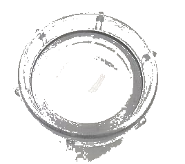 Clear Lid Seawater Strainers 3/4" (MS 3-0007DE-2)
