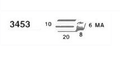 ANCOR UNIVERSAL ZINC ANODE AN 3453- D.10x20 M6x8