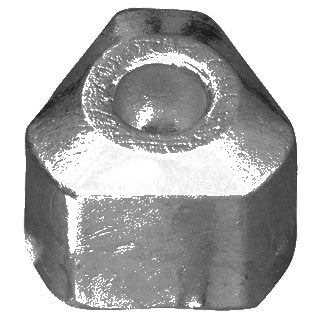 Gori Prop Nut Anode 28"-30" 3 Blade 14074511 Replacement 01028