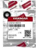 Yanmar 123210-09310 Gasket for Yanmar anode 27210-200200 27200-300400