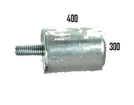 Yanmar 6HY 6HA 6GX Zinc Anode 27200-300400 Replacement