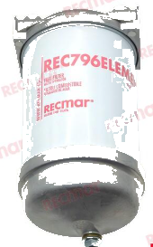 Primary Fuel Filter Assembly with aluminium bowl REC796A, CAV 796