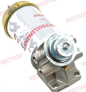 Primary Fuel Filter Assembly REC796GPump with primer pump & glass bowl, CAV796 type