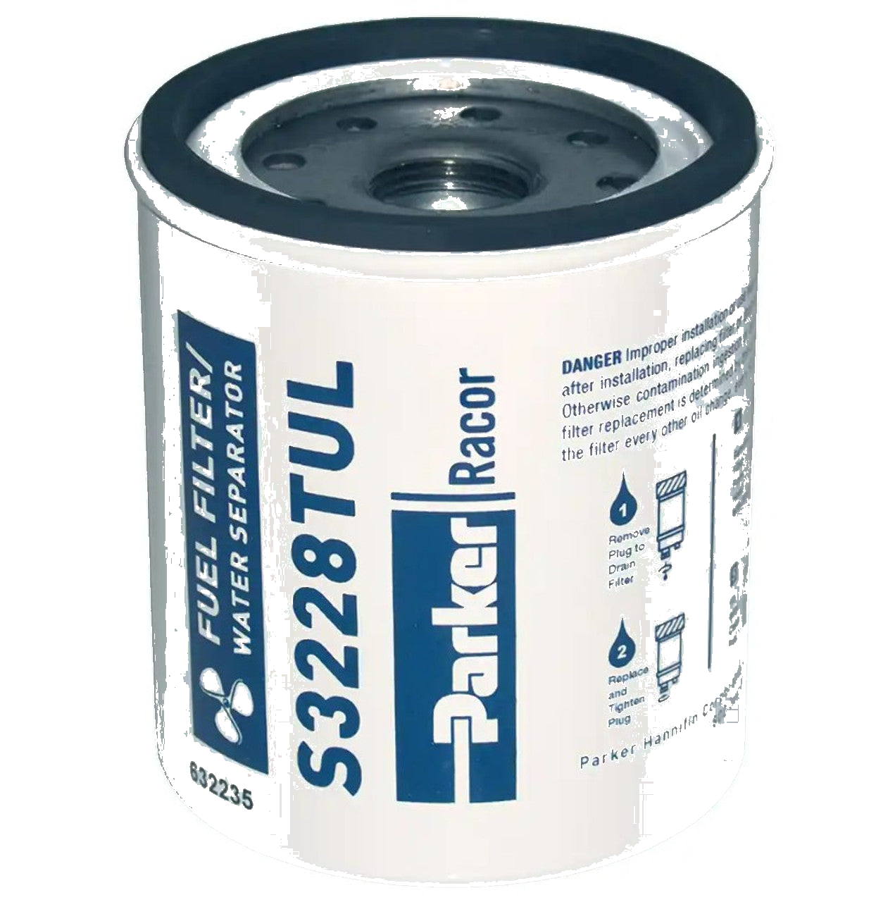 Racor S3228TUL Marine Petrol Fuel Filter / Water Separator (857633)