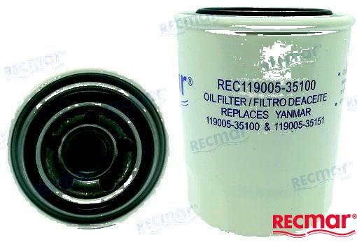 Yanmar 4LH-TE Oil Filter 119005-35151 Replacement