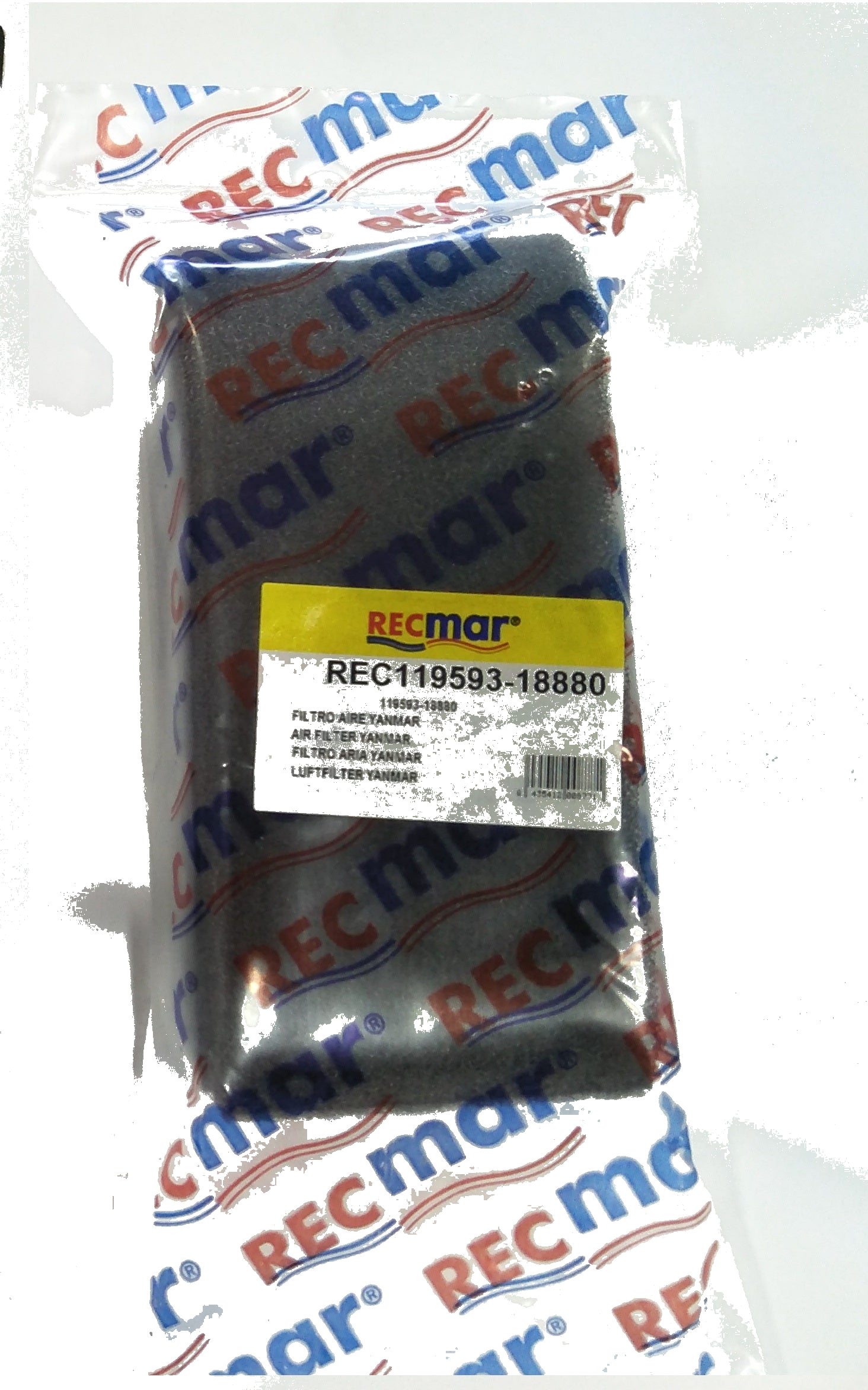 Yanmar Air Filter Foam 119593-18880 6LY-STE Replacement