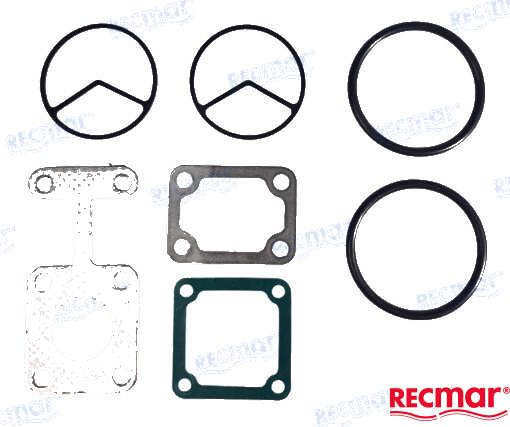 Yanmar 2GM Series Fresh water Cooled heat exchager gasket kit