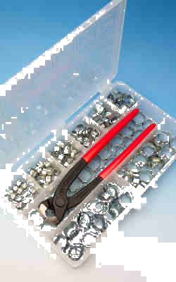 Jubilee® 'O' Clip Pack (JB OKP175MS) Mild Steel 175pcs