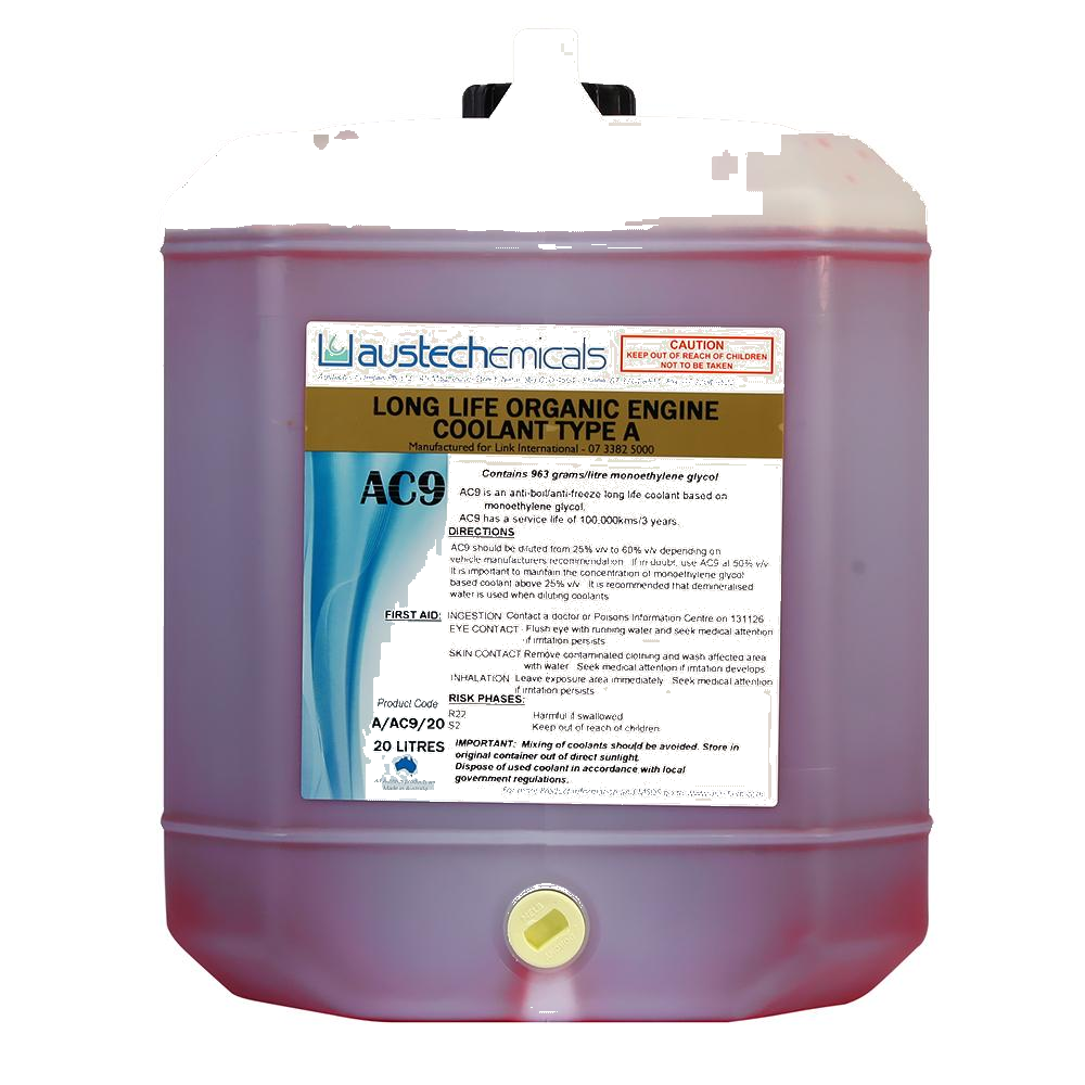 Red Marine Coolant / Anti-Freeze - 20 Litre Concentrate