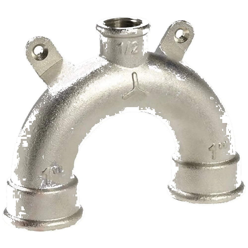 Maestrini Brass Anti-Siphon Loop – 1'' BSP (1/2" BSP Vent)