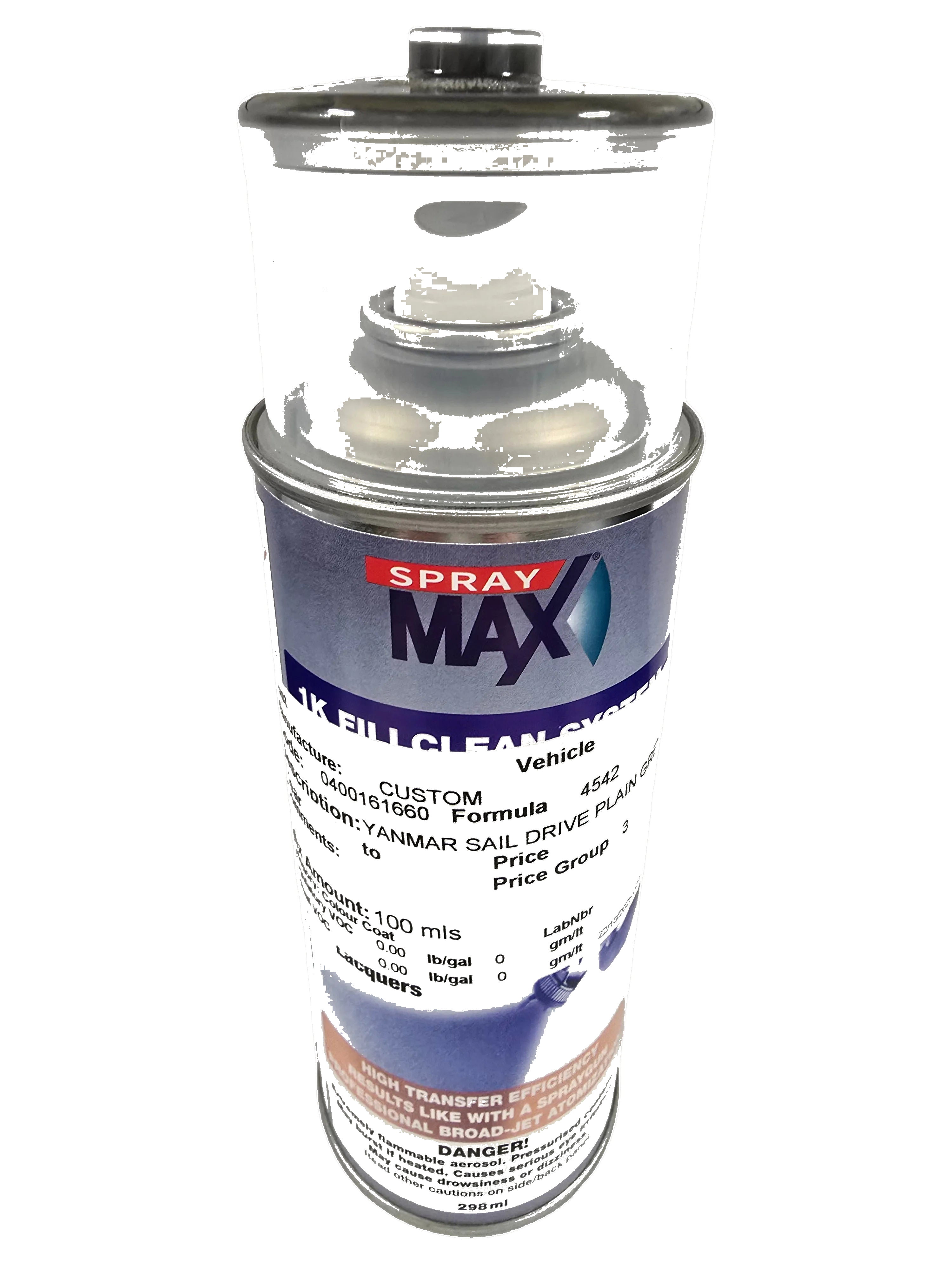 Paint, Yanmar Sail Drive Leg Grey Spray Can