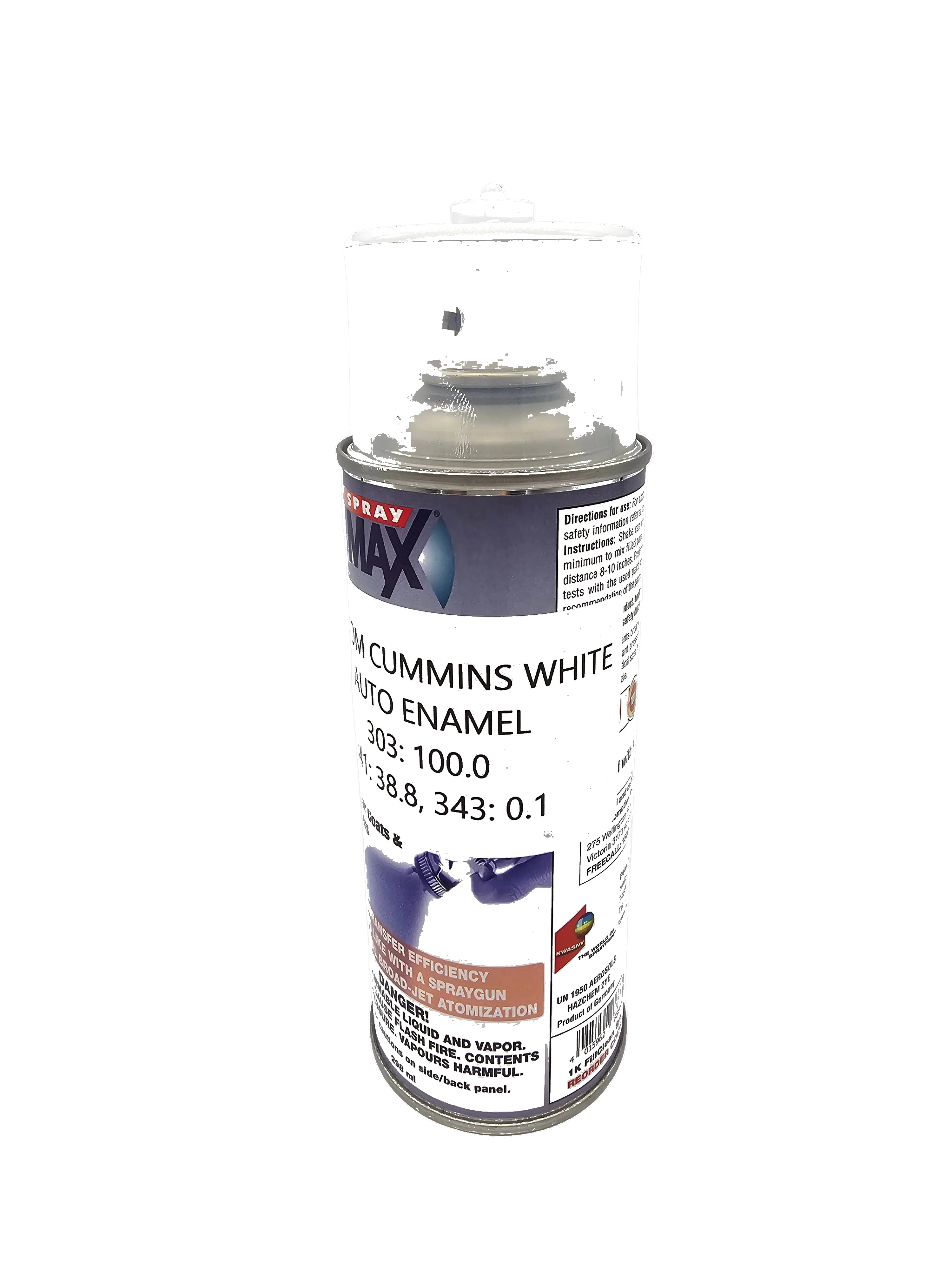 Paint, White Cummins, Onan White Spray Can