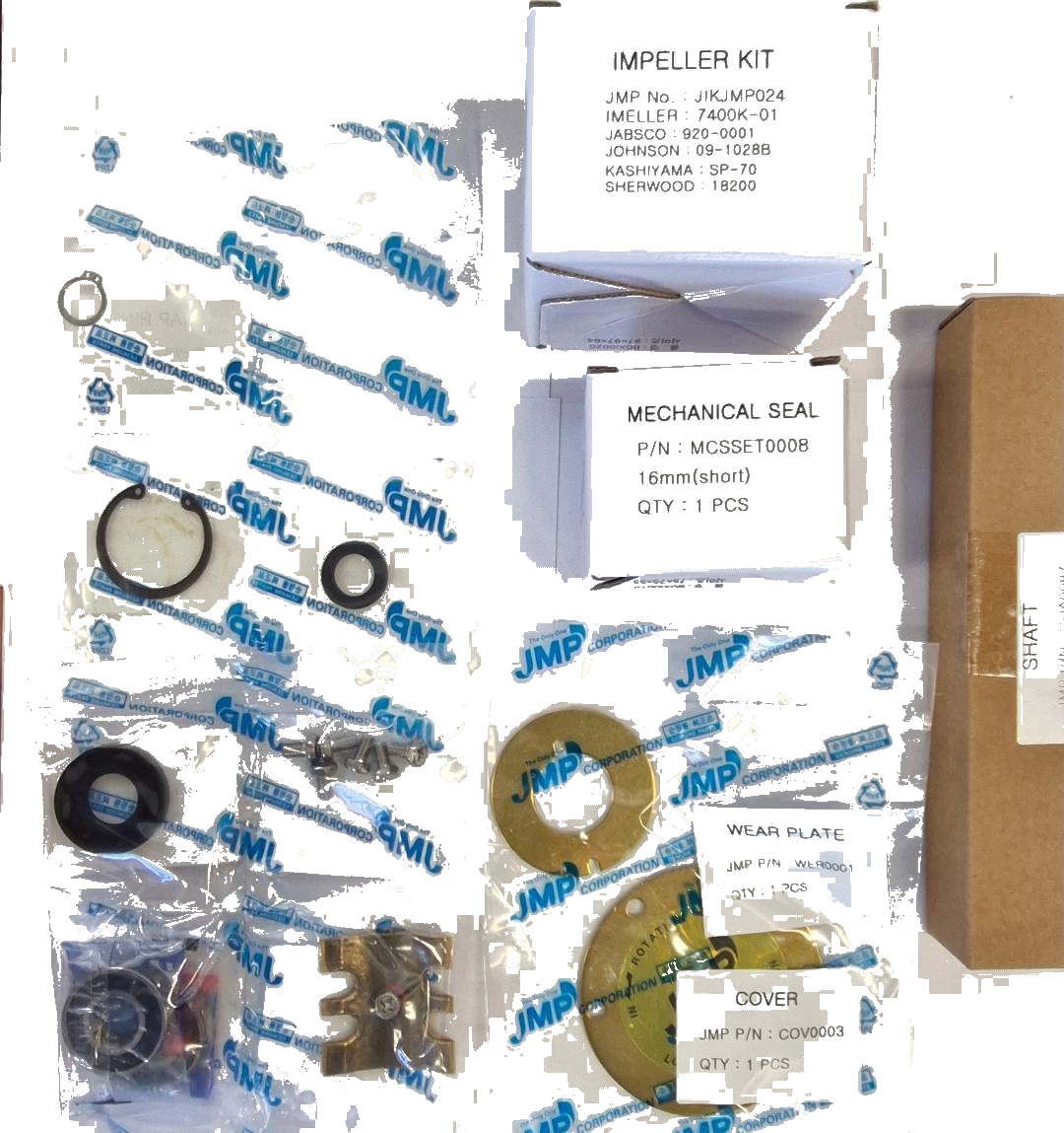 Pump Kit (Major) for JMP Pump JPR-JD25UH JSK0076