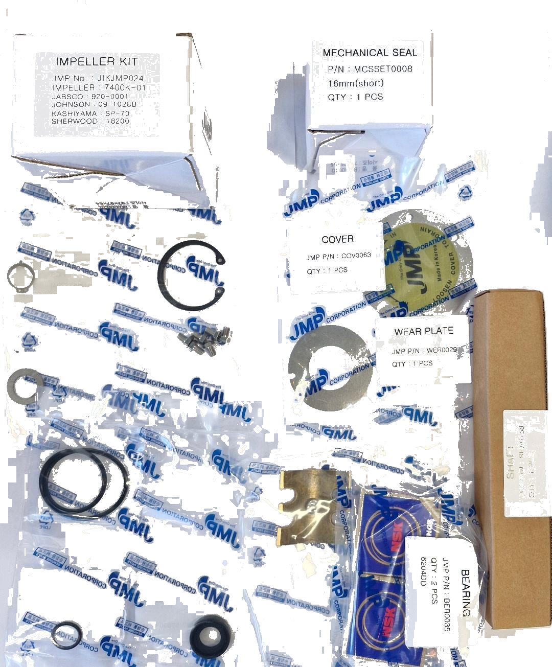 Major kit for JMP Pump JPR-CT3054