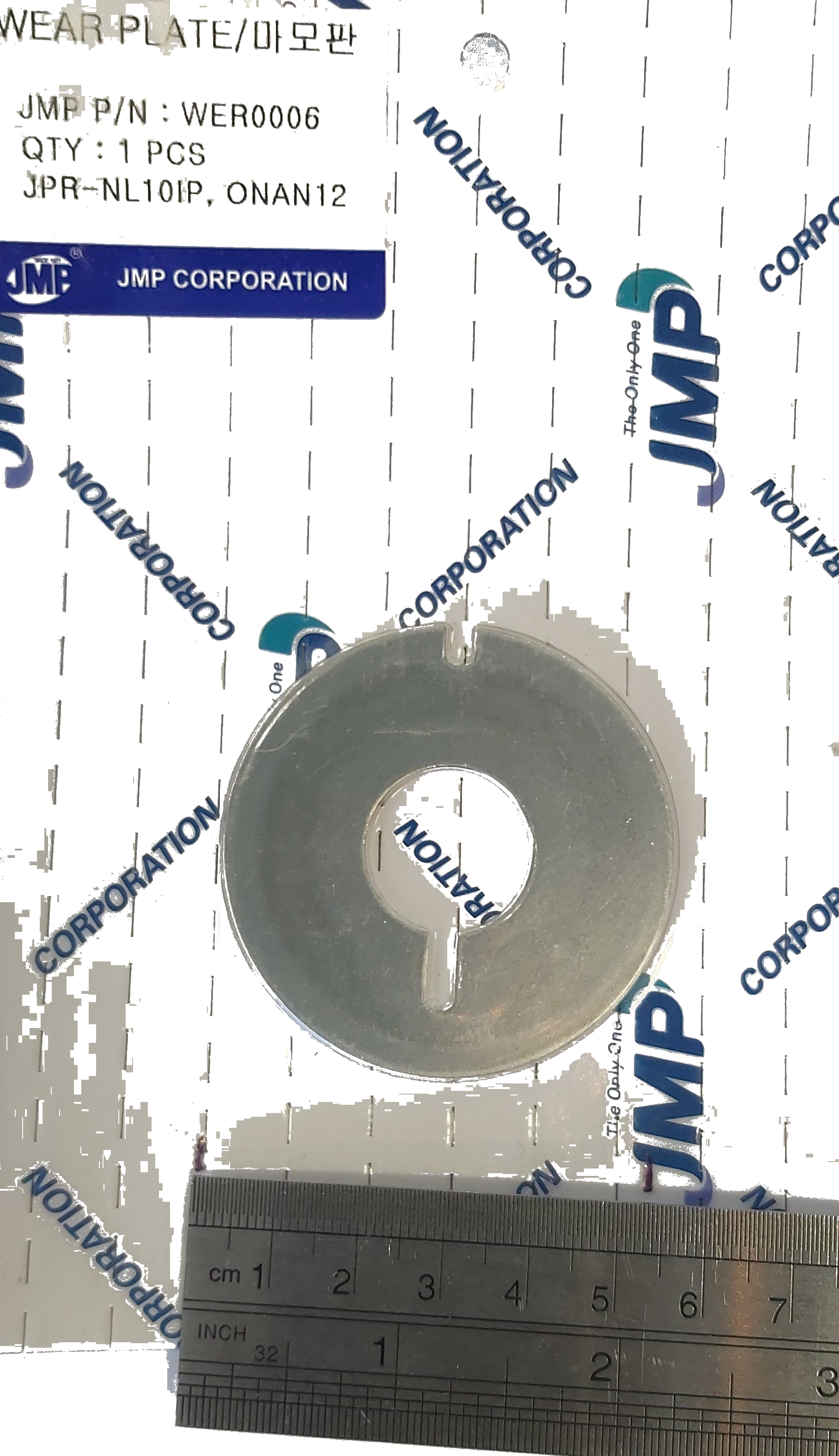Replacement Pump Wera Plate WER0006 for JMP Pump NL10IP