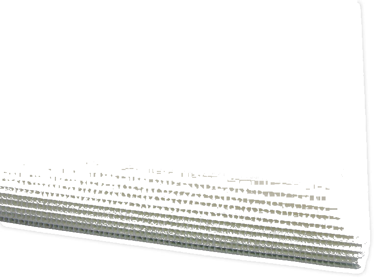 CORFLUTE, WHITE 2440X1220MM 2.5MM