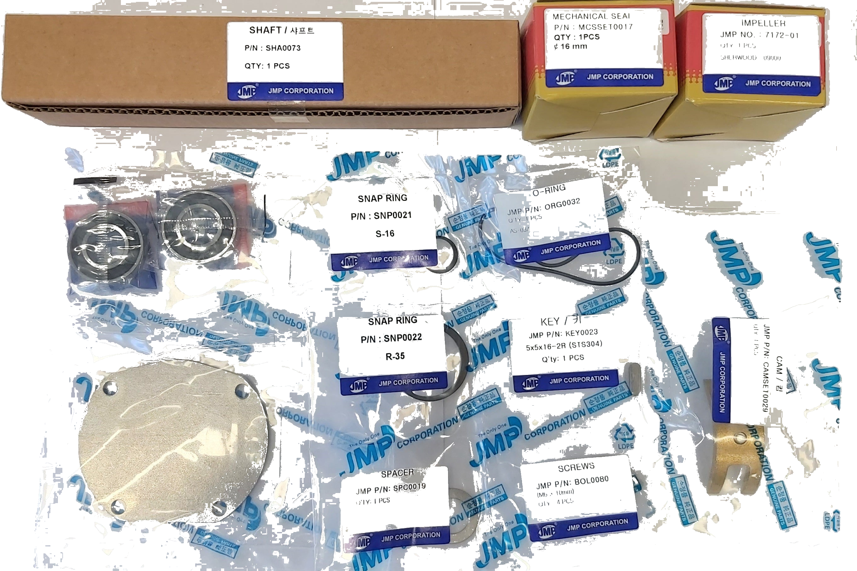 Major Service Kit JSK0114 for JMP Pump KL10IP