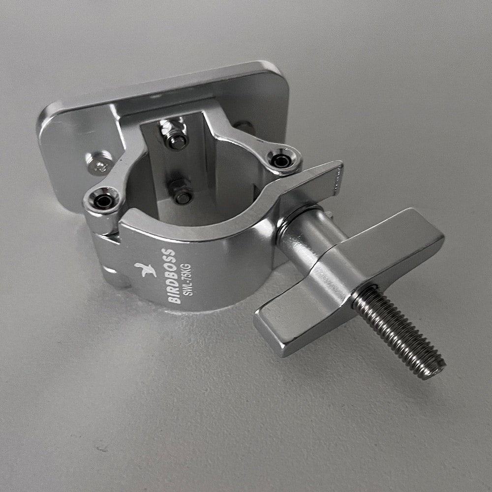 BirdBoss Rail Clamp 32mm – Silver