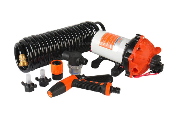 SEAFLO DECK WASH KIT 12V (51 Series) 11.6LPM 70PSI