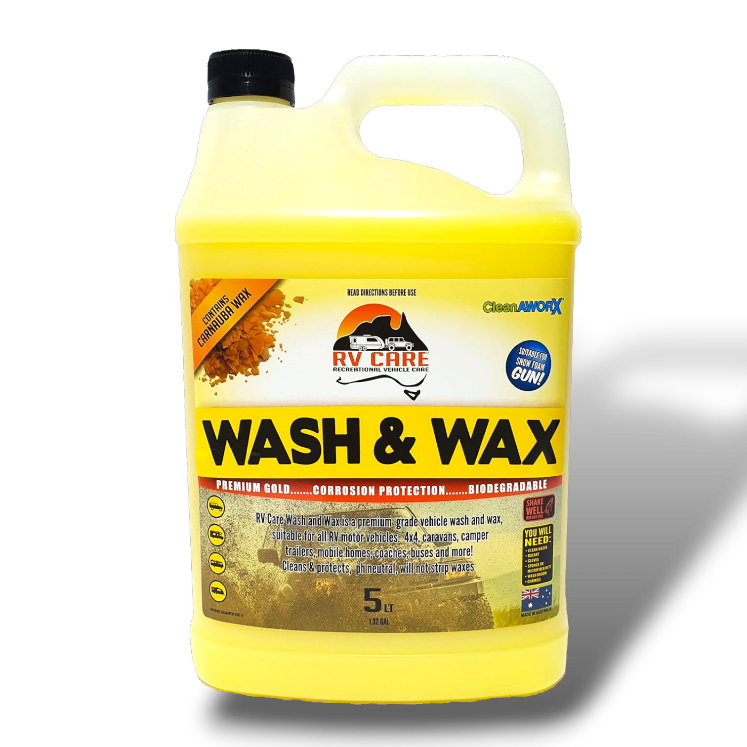 RV Care Wash & Wax 5L